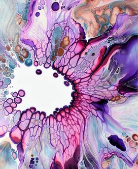 非遗主题-水拓画
