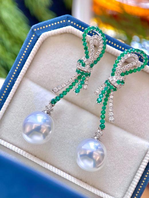 11mm-12mm澳白耳坠 商品图1