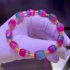 8mm-9mm单圈原矿西瓜碧玺手链 商品缩略图0