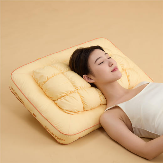 自然醒奶芙泡泡面包枕头护颈椎助睡眠家用成人睡觉专用枕芯一对装不塌陷不变形整头XK 商品图8