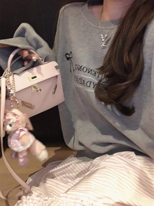 金蘑菇菇 淡颜心动 素颜穿也好看的吊带和半裙/ 粉白半裙 商品图5