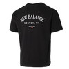 New Balance纽巴伦 男士黑色全棉短袖T恤 商品缩略图4