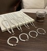 日常通勤必备  平衡木OT扣  施华洛珍珠项链/手链  多尺寸可选 商品缩略图0