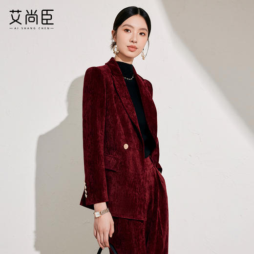 法式赫本风气质西装套装女2024秋冬新款爆款流行两件套高级感绝美 商品图2