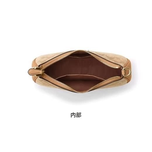 【品牌授权】【礼盒礼袋 】COACH蔻驰Teri24新款奥莱月牙包单肩斜挎手提腋下麻将包 商品图5