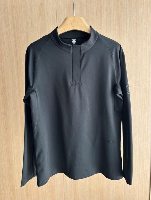 点此购买 迪桑特春秋季男士轻薄款半拉链长袖打底衫 ye 310937 商品图2