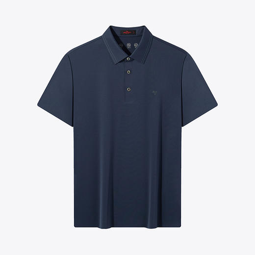 【天蚕系列】柒牌短袖POLO衫男夏季薄款商务休闲透气舒适翻领T恤128T73060 商品图3