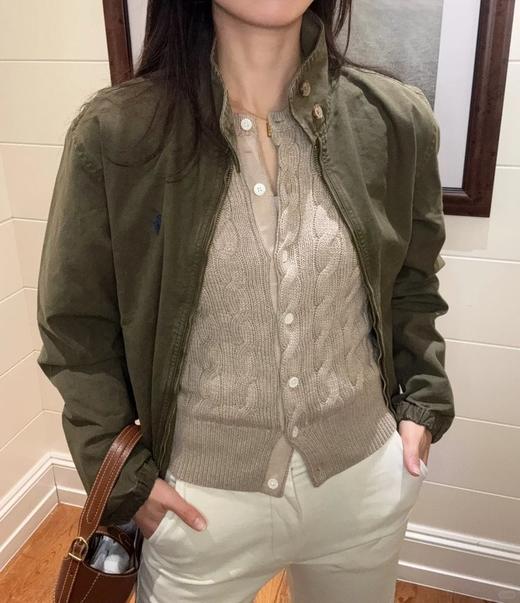 【高品质私服】【RL 修身版绞花编织棉质针织开衫】精巧直身版型，不压身高轻松驾驭G1172-CC【无标出货 介意慎拍】 商品图8