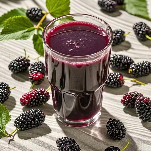 厚珍万物 非浓缩鲜榨桑葚原汁不加水 纯鲜果原榨果汁含量100%新鲜果蔬汁 0添加0脂肪健康无负担 商品图1