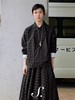 shyshystill/shy2024011020/知识分子两色色织棉半裙 商品缩略图1
