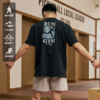 LUSHISI42195马拉松俱乐部主题美式t恤棉感速干透气运动短袖男女 商品缩略图2