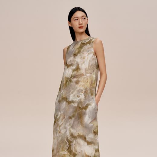 凤凰之家“唯一的玫瑰”无袖家居连衣裙 商品图0