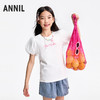 女童速干圆领短袖针织衫夏季新款安奈儿童装EG521118 商品缩略图1