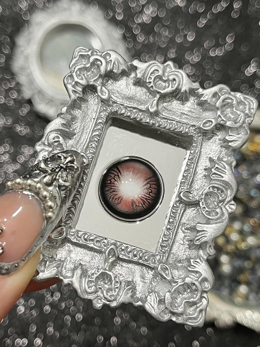 HUOHUOCON 黑绒蝶翼 半年抛 两片 14.5mm 参考着色 13.9mm 基弧 8.7 含水 43% 韩国进口 商品图1