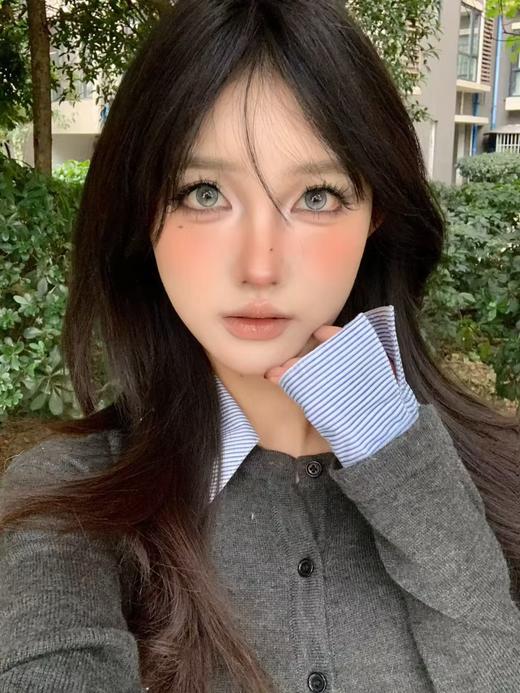 『中直径半年抛』 YEELENS-水野亚美蓝-14.2mm【半年抛0-800度 无525/575】 商品图4