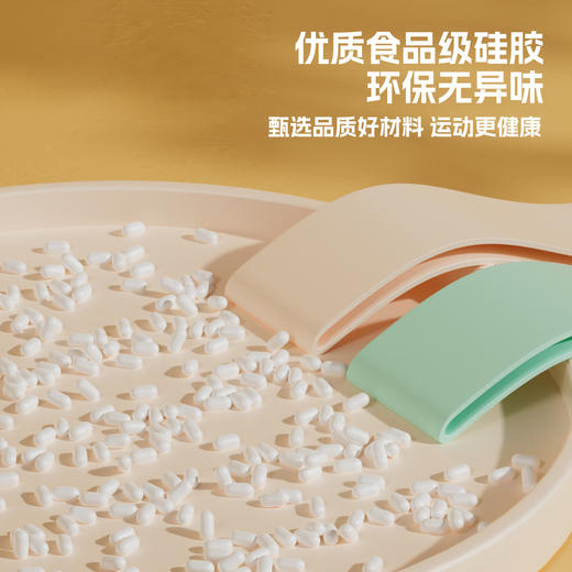 「高颜值！多功能」瑜伽弹力带拉伸健身阻力带深蹲提臀翘臀塑形康复健康训练硅胶弹力圈 商品图3