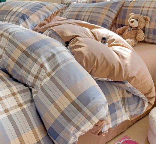 【商场千元 全棉印花四件套】A类母婴 纯棉小清新纯棉被套 双人宿舍学生三件套 商品图5