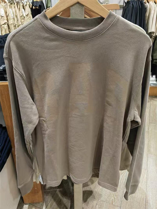 正品Gap2025新款LOGO宽松法式圈织软卫衣
秋季新款字母logo休闲长袖T恤简约百搭经典上衣
三个色 商品图4