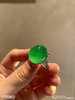 玻璃种艳绿蛋面戒指【5280802】具体价格微信咨询 商品缩略图2
