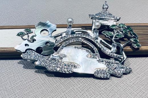 “地山谦”珍珠饰品设计师款 耳钉/吊坠/项链/胸针 小众高级 商品图8