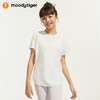 【DR暑假】moodytiger儿童T恤24夏新儿童户外运动圆领宽松透气短袖上衣42210122 商品缩略图0