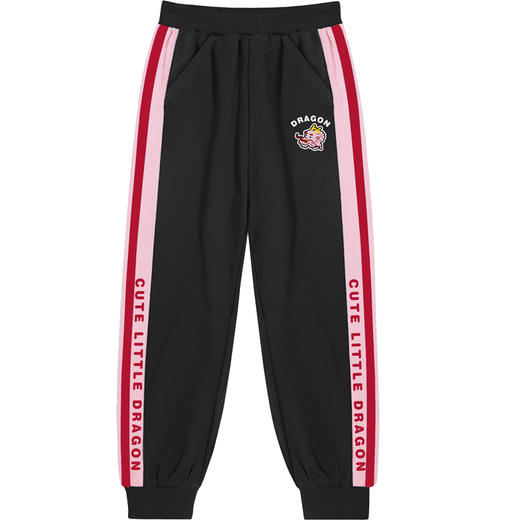 2024新款女童加绒裤子冬季儿童加厚一体绒秋冬款洋气女孩卫裤 商品图4