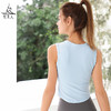 梵美人 Y5137H 瑜伽服背心 可拆卸胸垫 提花波浪纹面料 商品缩略图1