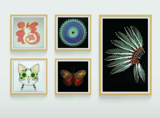 文创主题-钉子画 商品图0