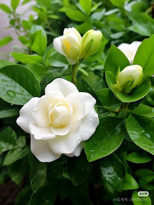 栀子花一盆 商品图3