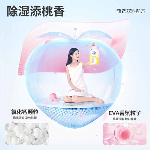 【Rainbow】彩虹卫士香氛除湿袋元气白桃香氛除湿神器 商品图10