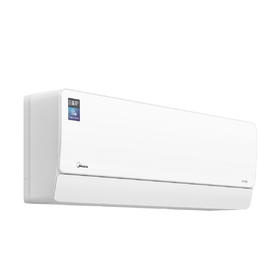 美的巨瀑风E一级能效变频空调be离子云除病毒KFR-35GW/C1-1 变频 分体套机 极地白 美的