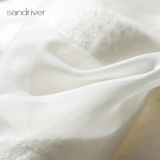 纯手工擀毡羊绒剪花围巾SJS96P710N 商品图4