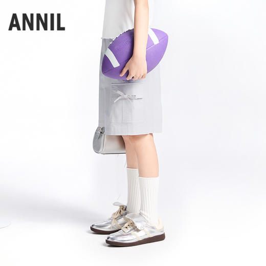 女童全腰梭织中裤夏季新款安奈儿童装实体店同款AG526676 商品图1