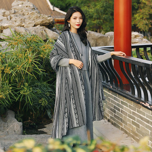 同晚醉民族风长围巾| 杨丽萍老师同款 | 现货加急发 商品图4