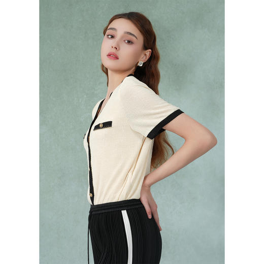 乔万尼新款小香风衬衫简约设计感EM2C801 商品图3