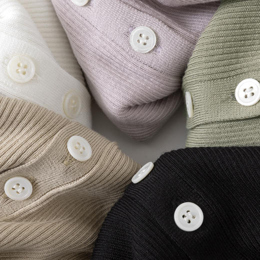 【高品质私服】【扬子精纺羊毛四平半高领短袖】进口德国斯托尔正16针织造，1*1工艺织造YS2007-CC 商品图3