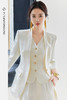 FUYAO扶摇 新中式国风提花西装外套女春季新款优雅通勤OL西服套装 商品缩略图5