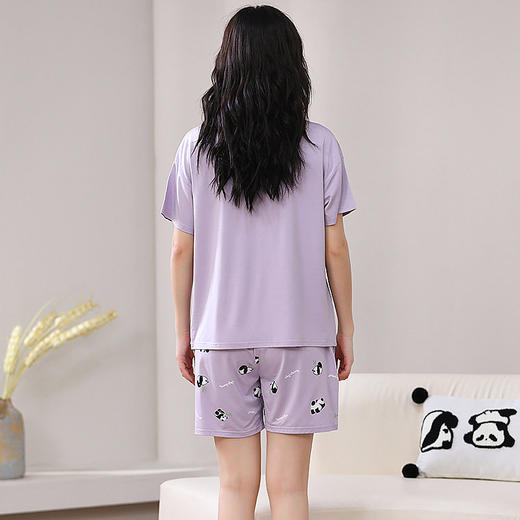 夏季睡衣女纯棉短袖短裤两件套装夏季薄款凉爽卡通印花家居服  JL-YS8139/8140/8141/8142/8146/8147/8148/8149/8152/8153/8154/8156 商品图3