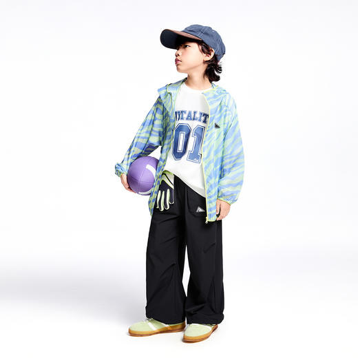 男女童梭织外套防晒衣夏季新款安奈儿童装实体店同款AM525651 商品图3