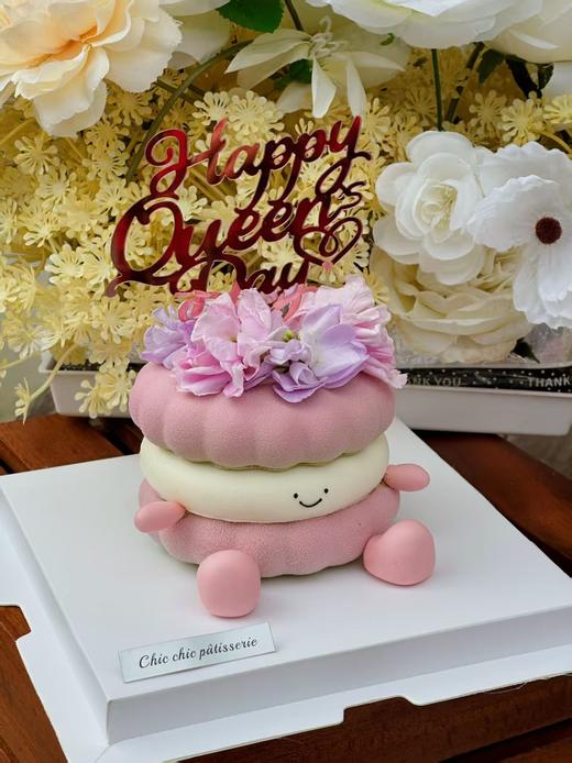 女神节粉色紫罗兰emoji | 昔果 商品图2