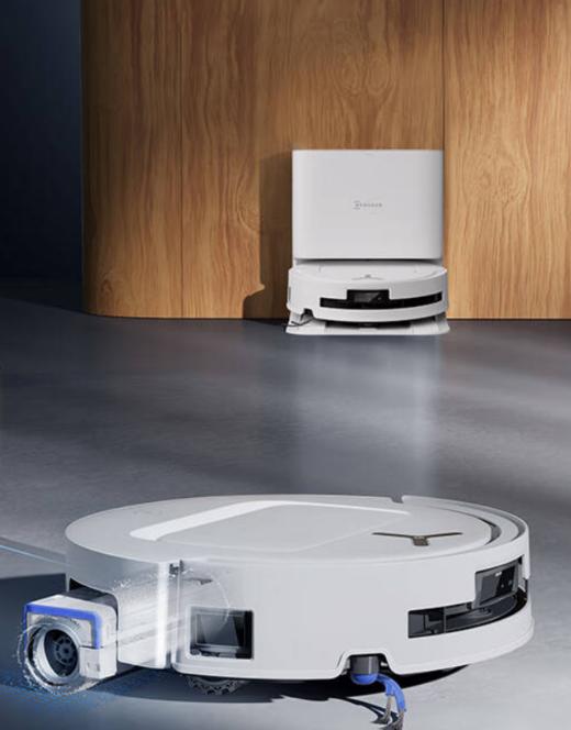 科沃斯-T80（白）扫地机器人 滚筒活扫拖一体自动清洗【科沃斯】 商品图0