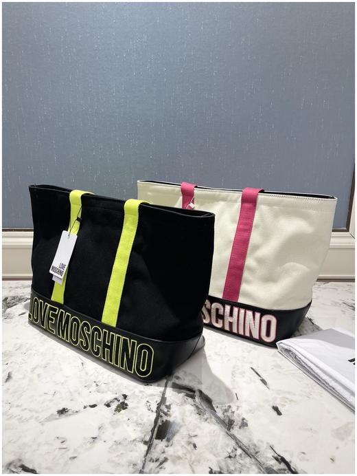 纯元Love Moschion Free Time女士帆布托特购物袋 商品图6