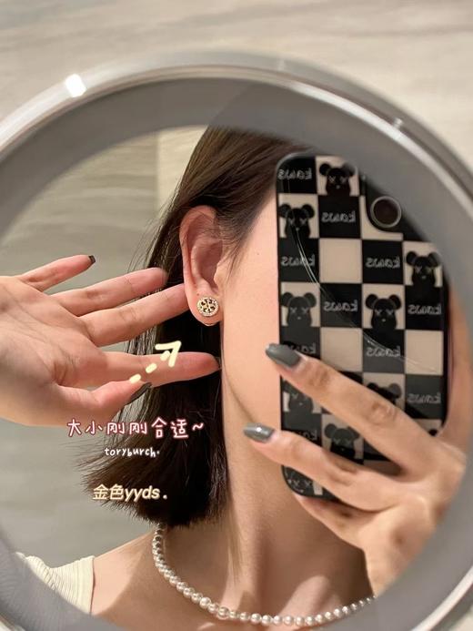 超美超精致防过敏每颗都是施家钻tb耳环 商品图5