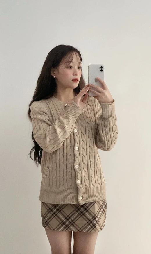 【高品质私服】【RL 修身版绞花编织棉质针织开衫】精巧直身版型，不压身高轻松驾驭G1172-CC【无标出货 介意慎拍】 商品图6