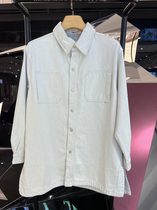 牛仔衬衣外套 商品图0