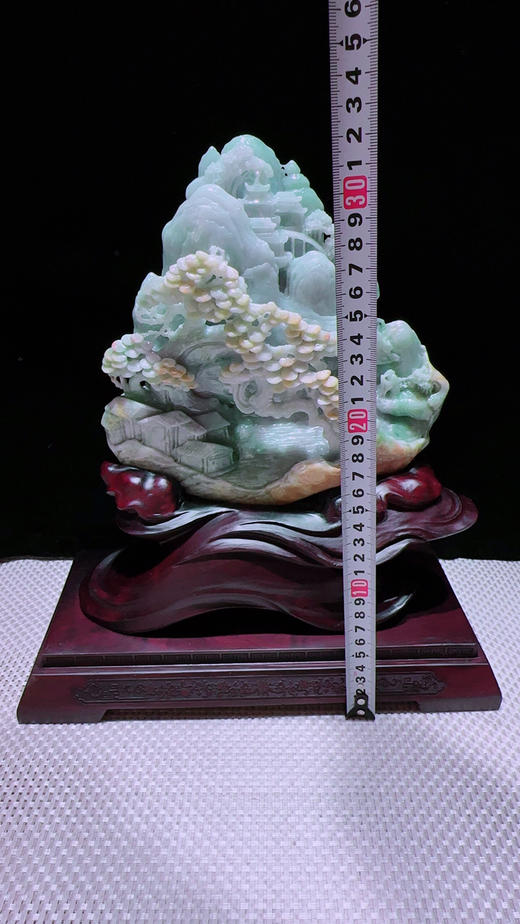 620891翡翠摆件【高山流水】 商品图1