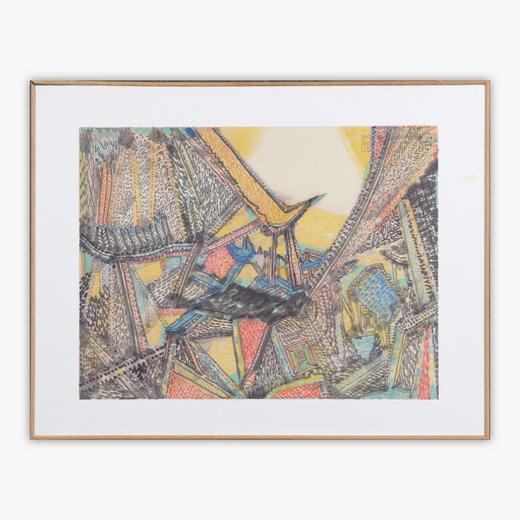 林顺文《山水之三》国画34CM*44.5CM约1.4平尺手绘纸本宣纸作品【原作编号GH0451】 商品图0