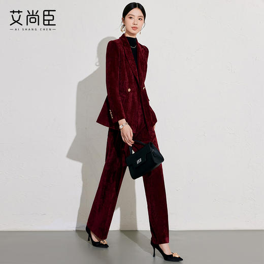 法式赫本风气质西装套装女2024秋冬新款爆款流行两件套高级感绝美 商品图3