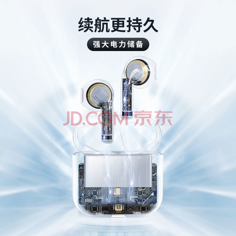 【自营】LEFIT勒菲特真无线蓝牙耳机pro4重低音炮音乐运动迷你 苹果小米华为vivo通用旗舰版