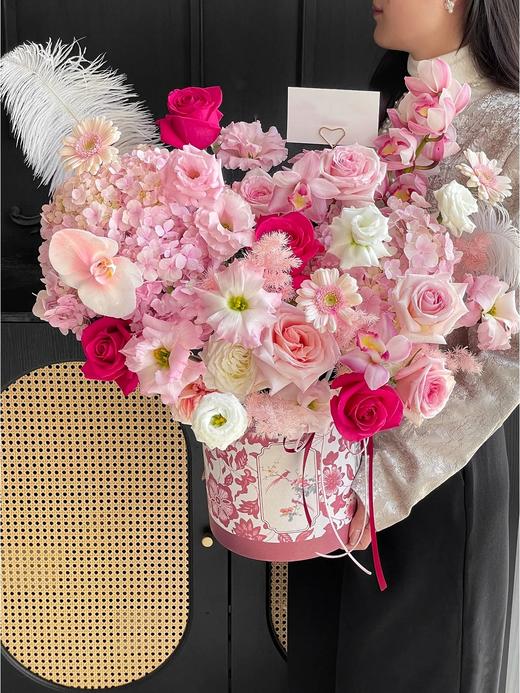 粉黛凌霄浩如烟海----韩式繁花抱抱桶五选一 商品图4